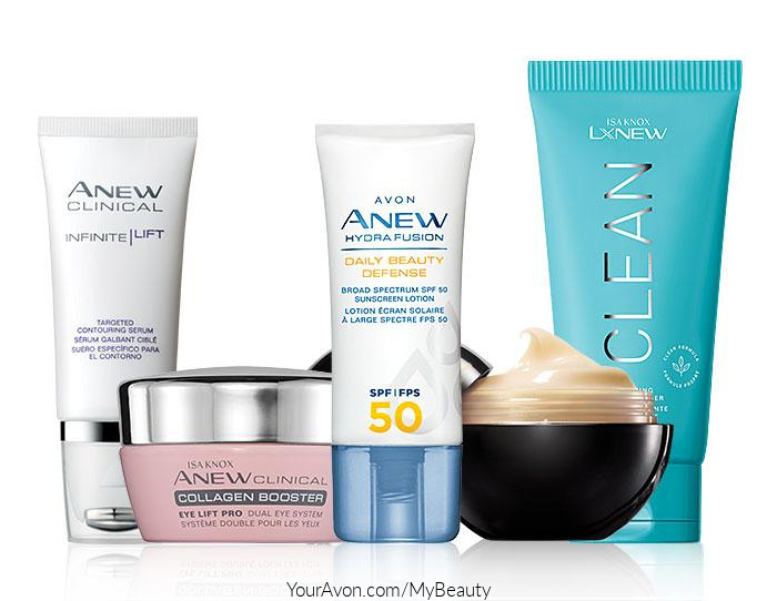 WOW Beauty Bundle Deal from Avon.  $191.00 value for $50.00.  Skin Care for day and night. 