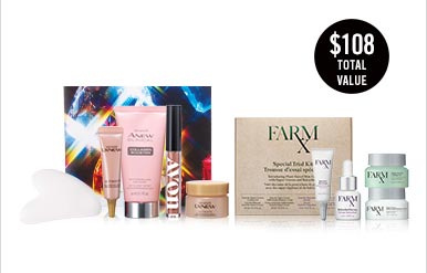 Receive a Free Farm RX Trial Kit + a Free Holiday Glow Kit + Free Shipping on any $100+ order using Code BF100 at checkout.  https://www.avon.com/black-friday-deals?rep=mybeauty